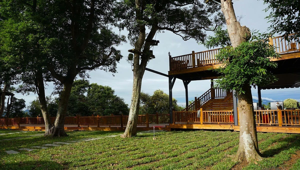營區特色-庭園風設計、大草坪