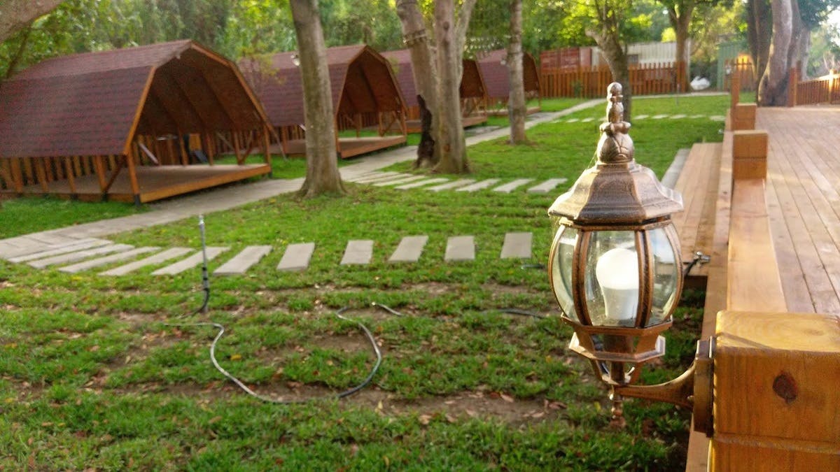 營區特色-庭園風設計、大草坪